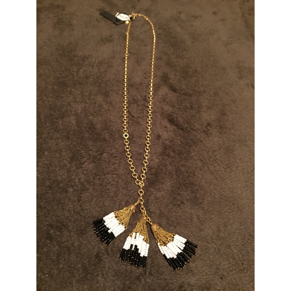 J. Crew tassel necklace